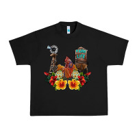 Black farm life rooster Urban Heavy Tee - SublimationCraftShop