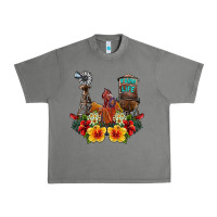 Tornado farm life rooster Urban Heavy Tee - SublimationCraftShop