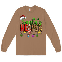 Santa's Helper Christmas Long Sleeve Tee | Teevron