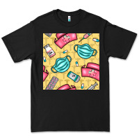 Nurse Medicine Seamless Pattern Premium Tee | Teevron
