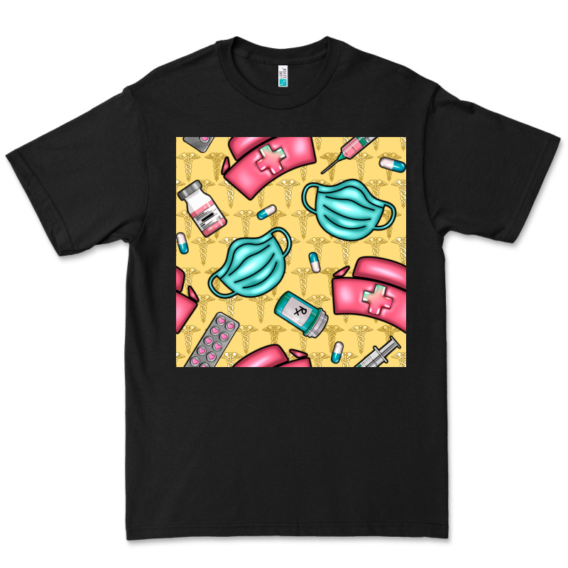 Nurse Medicine Seamless Pattern Premium Tee by BundleAndBundleShop | Teevron