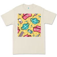 Bone nurse medicine seamless pattern Premium Tee - BundleAndBundleShop