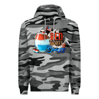 Slate Camo Red White  Booze With Cowhide Background Premium Hoodie - Jasminsmagicworld