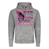 Cloud Rock with brave wings she flies Vintage Hoodie - BarkalooDesign