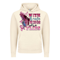 Vintage Artic with brave wings she flies Vintage Hoodie - BarkalooDesign