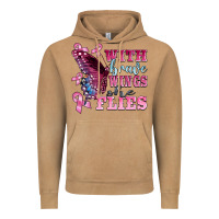 Vintage Camel with brave wings she flies Vintage Hoodie - BarkalooDesign