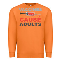 Carrot Vaccines Cause Adults Premium Sweatshirt - Bettercallsaul