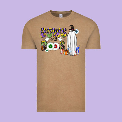 Bows And Boos Y'all Vintage Tee Designed By Cowhidedigitalart