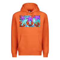 Carrot crab and starfish  cup Premium Hoodie - BarkalooDesign