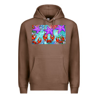 Chestnut crab and starfish  cup Premium Hoodie - BarkalooDesign