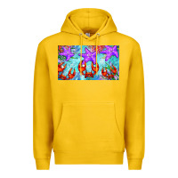Lemon crab and starfish  cup Premium Hoodie - BarkalooDesign