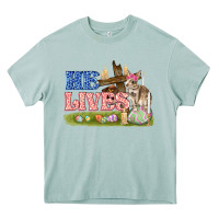 Arona he lives easter Heavy Core Tee - FaDigitalArtStudio