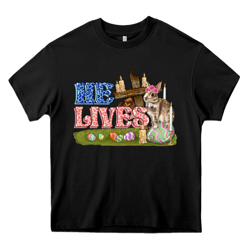 He Lives Easter Heavy Core Tee by FaDigitalArtStudio | Teevron