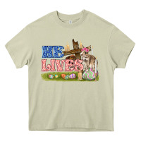 Mossy he lives easter Heavy Core Tee - FaDigitalArtStudio