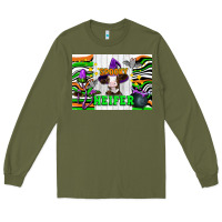 Army Green Spooky heifer Long Sleeve Tee - Artiststas