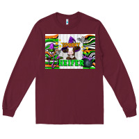 Burgundy Spooky heifer Long Sleeve Tee - Artiststas