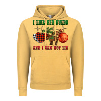 Vintage Mustard i like big bulbs and i can not lie Vintage Hoodie - BarkalooDesign