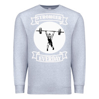 Heather Grey Stronger Everday Premium Sweatshirt - Bettercallsaul