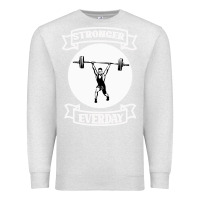 Oatmeal Heather Stronger Everday Premium Sweatshirt - Bettercallsaul