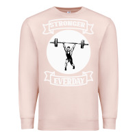 Pale Pink Stronger Everday Premium Sweatshirt - Bettercallsaul