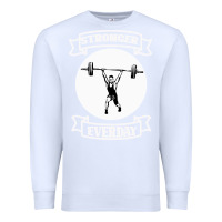 White Stronger Everday Premium Sweatshirt - Bettercallsaul