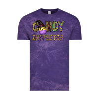 Cloud Purple Candy Inspector Vintage Tee - CowhideDigitalArt