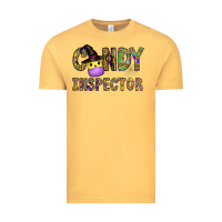 Vintage Mustard Candy Inspector Vintage Tee - CowhideDigitalArt
