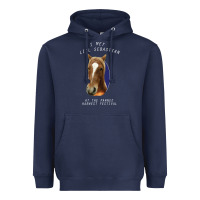 Navy I met lil Sebastian Heavyweight Hoodie - Bettercallsaul