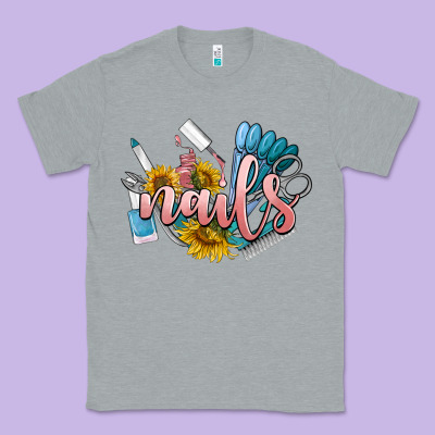 Nails Classic Tee Designed By Barkaloodesign