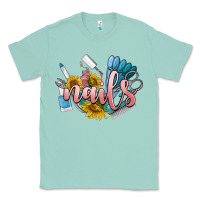 Seafoam nails Classic Tee - BarkalooDesign