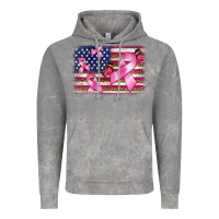 Cloud Rock breast cancer american flag background Vintage Hoodie - BarkalooDesign