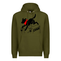 Army Green negro matapacos riot dog Premium Hoodie - baoMotion