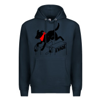 Navy negro matapacos riot dog Premium Hoodie - baoMotion