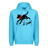 Ocean Blue negro matapacos riot dog Premium Hoodie - baoMotion