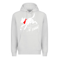 Dove Grey negro matapacos riot dog Premium Hoodie - baoMotion