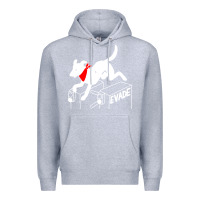 Heather Grey negro matapacos riot dog Premium Hoodie - baoMotion