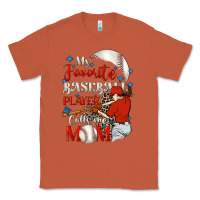 Copper My favorite baseball player calls me mom Classic Tee - FaDigitalArtStudio