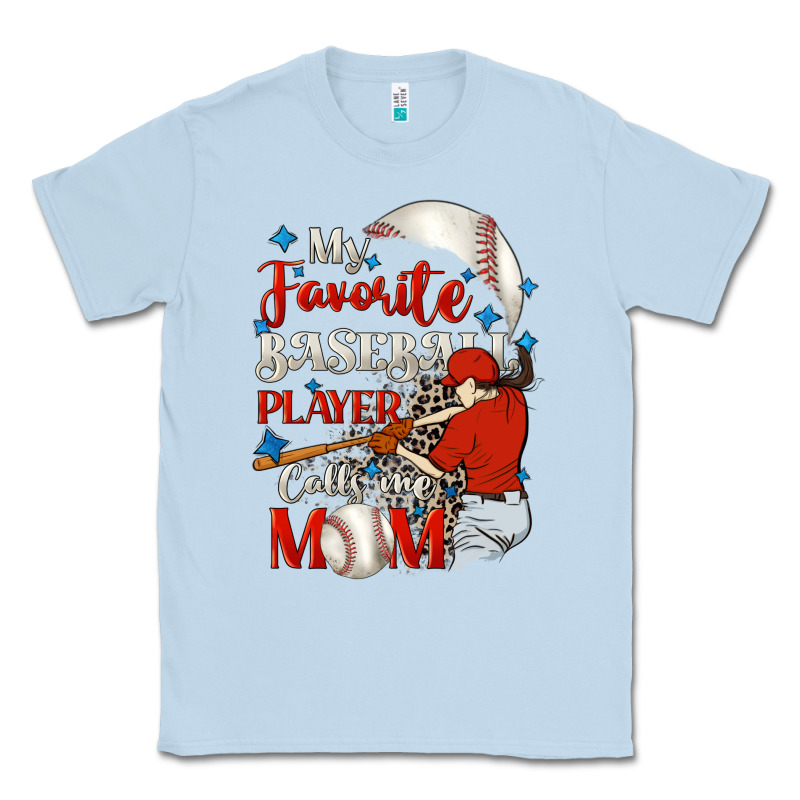 My Favorite Baseball Player Calls Me Mom Classic Tee by FaDigitalArtStudio | Teevron