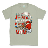 Matcha My favorite baseball player calls me mom Classic Tee - FaDigitalArtStudio