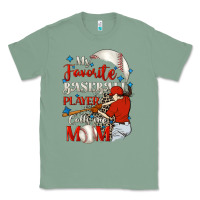 Sage My favorite baseball player calls me mom Classic Tee - FaDigitalArtStudio