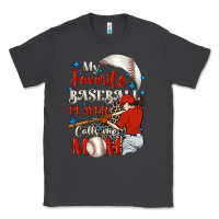 Smoke My favorite baseball player calls me mom Classic Tee - FaDigitalArtStudio