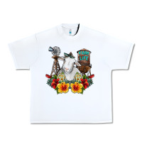 White farm life sheep Urban Heavy Tee - SublimationCraftShop
