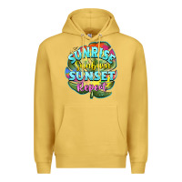 Antique Gold sunrise sunburn sunset repeat Premium Hoodie - BarkalooDesign