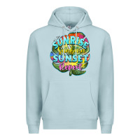 Blue Mist sunrise sunburn sunset repeat Premium Hoodie - BarkalooDesign