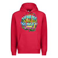Cardinal sunrise sunburn sunset repeat Premium Hoodie - BarkalooDesign