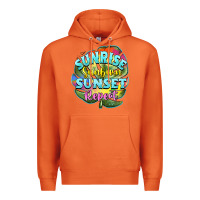 Carrot sunrise sunburn sunset repeat Premium Hoodie - BarkalooDesign
