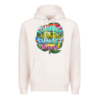Pale Pink sunrise sunburn sunset repeat Premium Hoodie - BarkalooDesign