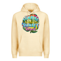 Pina Colada sunrise sunburn sunset repeat Premium Hoodie - BarkalooDesign