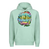Seafoam sunrise sunburn sunset repeat Premium Hoodie - BarkalooDesign