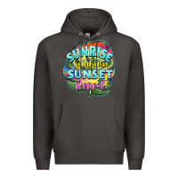 Smoke sunrise sunburn sunset repeat Premium Hoodie - BarkalooDesign
